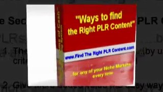 How to find Private Label Rights Products