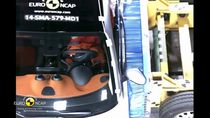 2014 Smart ForTwo Çarpışma Testi