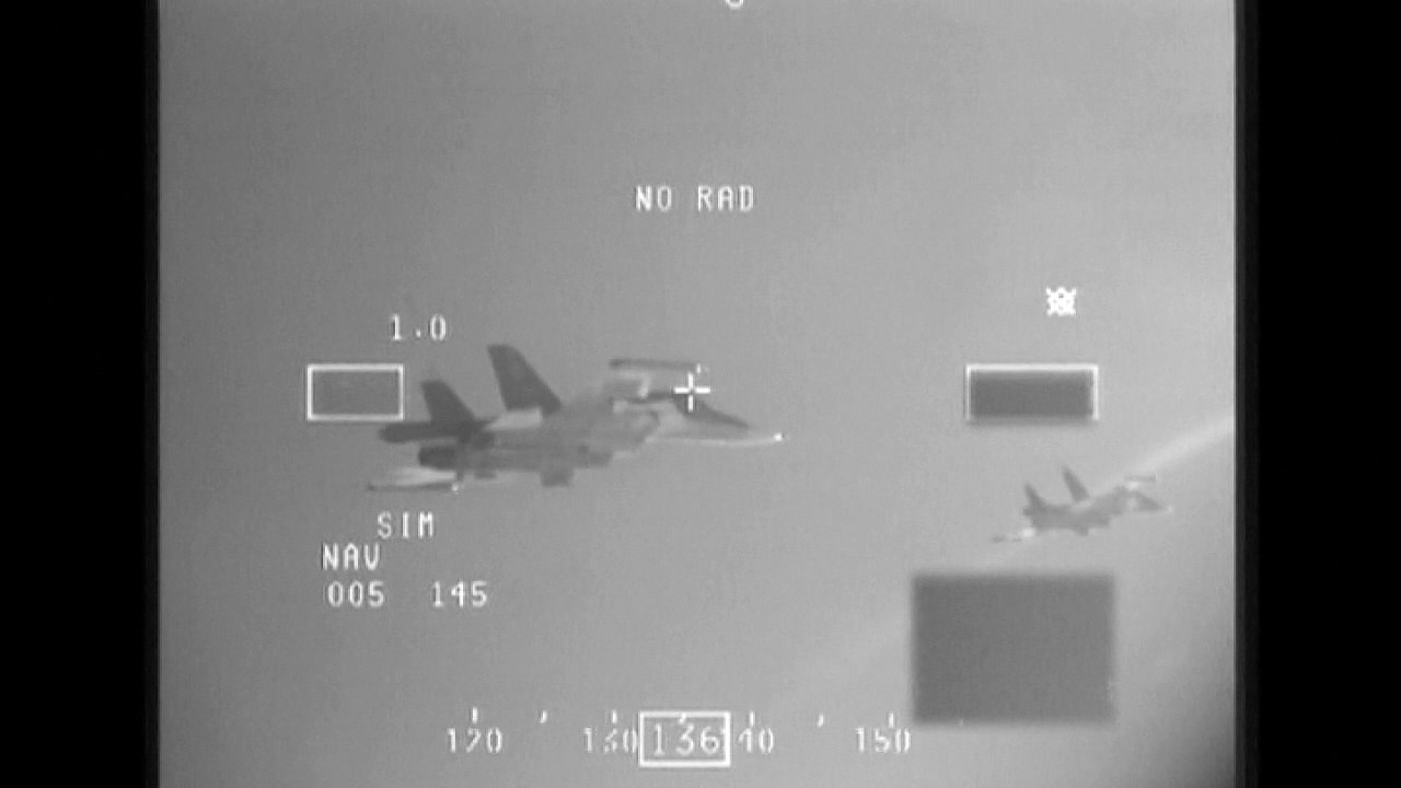 NATO fighter jets intercept Russian military aircraft