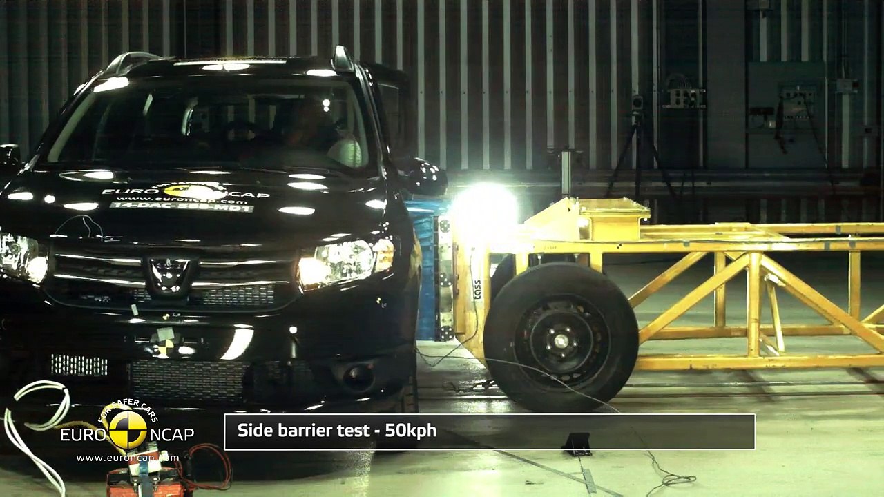 2014 Dacia Logan MCV Çarpışma Testi