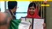 Malala Yousafzai Noble Peace Prize interupted