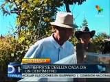 Guatemaltecos viven en la zozobra pues minera socava sus tierras