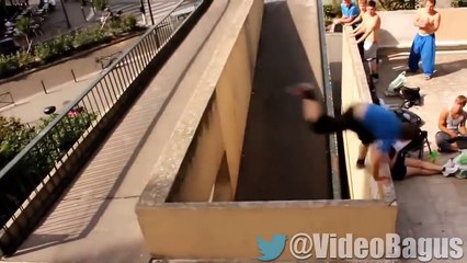 BEST FUNNY PARKOUR FREE RUNNING FAIL COMPILATION 2014 _ Funny Fail Win Video HD 2014