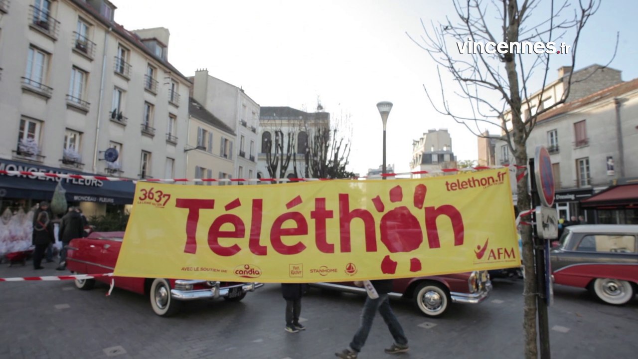 Téléthon 2014 à Vincennes