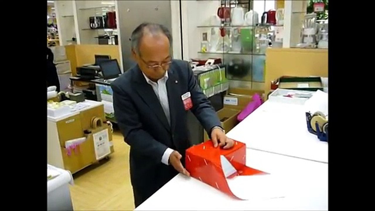 Méthode japonaise pour faire un papier cadeau