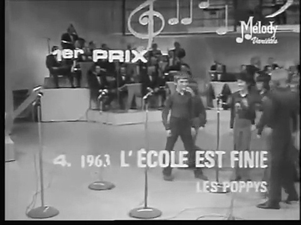 Les Poppys -  L'école Est Finie   1972