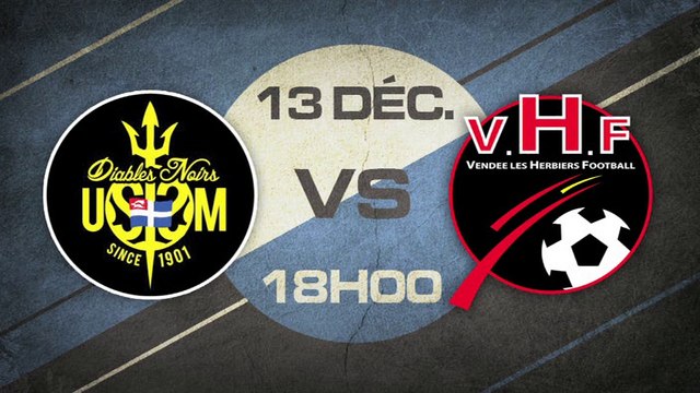 Samedi 13 Décembre à 18h00 - US St-Malo - Vendée Les Herbiers - CFA D