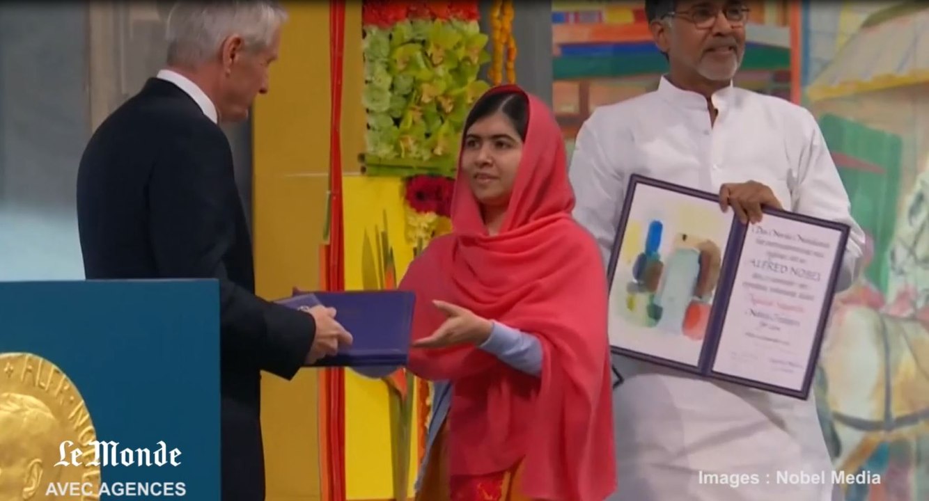 Malala Yousafzaï, plus jeune prix Nobel de la paix, reçoit sa récompense à Oslo