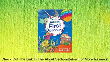 Merriam-Webster's First Dictionary Review
