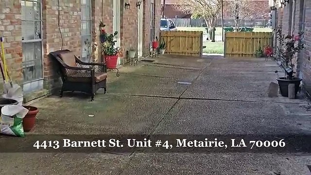 4413 Barnett St Unit #4, Metairie, LA 70006