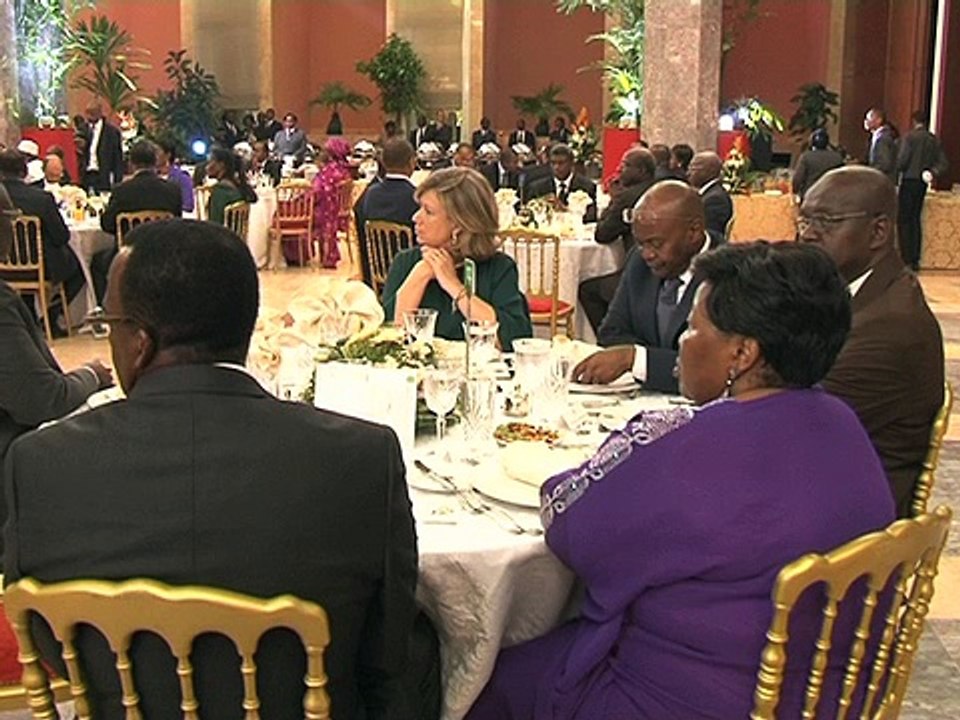 Dîner offert par le Président Ali Bongo Ondimba au Président du Sénégal Macky Sall