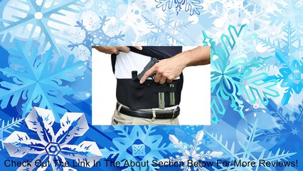 AlphaHolster Belly Gun Holster - Abdominal Band Pistol Holster Review