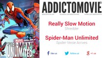 Spider-Man Unlimited - Spider-Verse Arrives Music #1 (Really Slow Motion - Shredder)