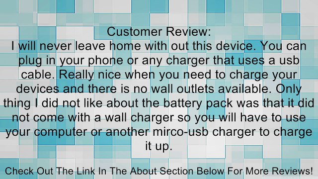 Samsung Universal USB Extended Battery Up Pack for Smartphones and Tablets includes cables (9000mAh) Review