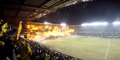 L'ambiance incroyable dans le stade de Brondby (Danemark)