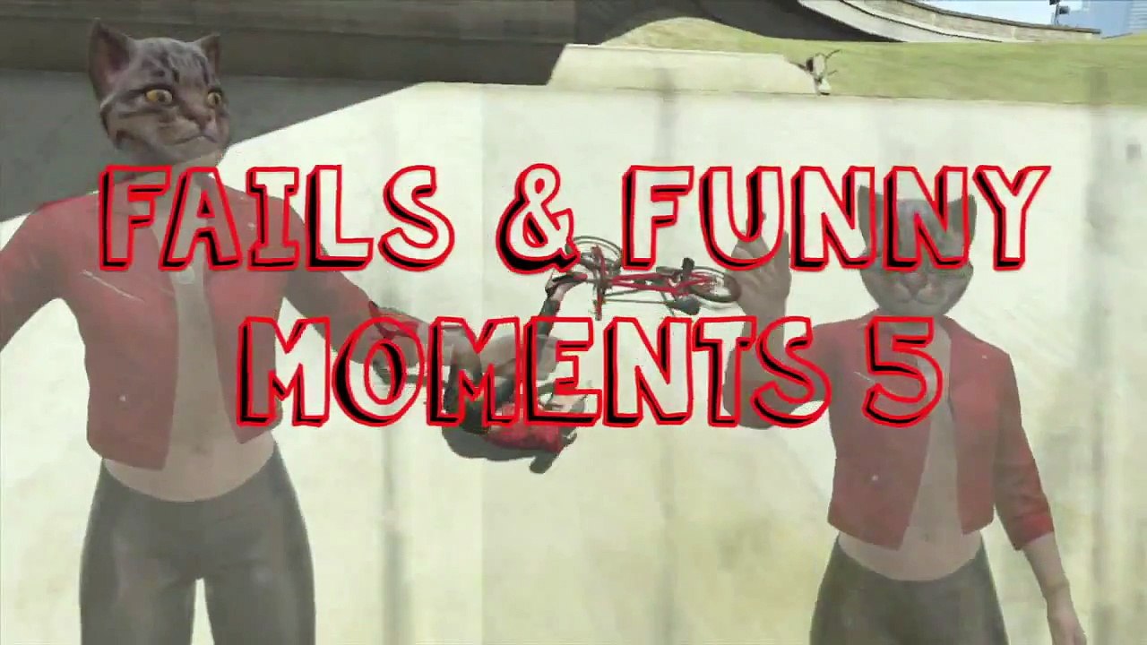 GTA 5 - Funny Fails & Random Glitches!