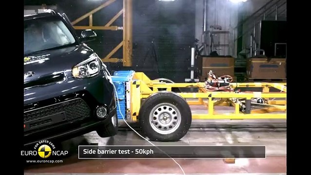 Kia Soul : 4 étoiles Euro NCAP