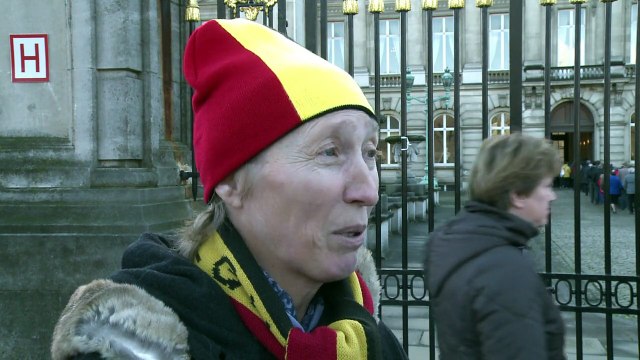 Les Belges rendent hommage à la reine Fabiola au Palais royal