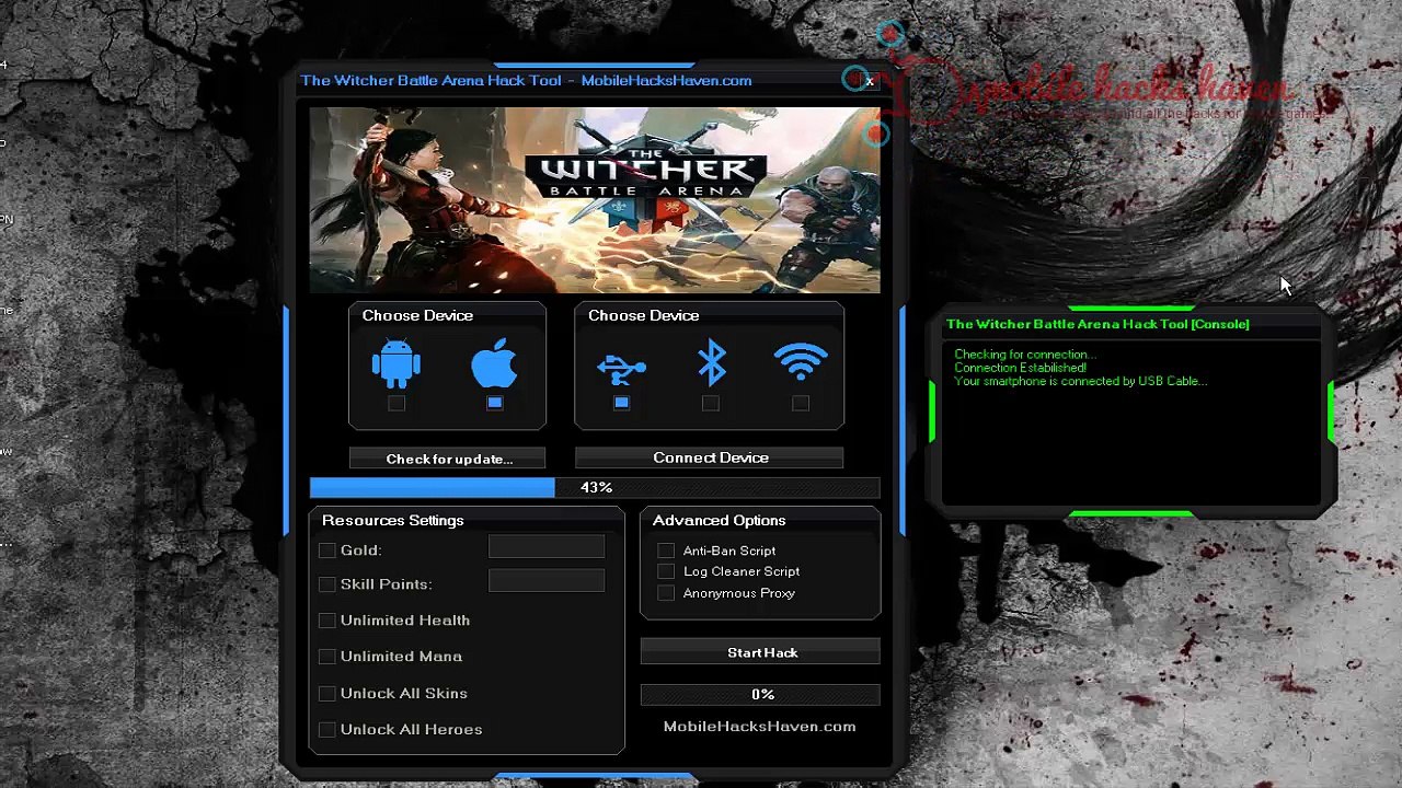 NEW The Witcher Battle Arena Hack Gold, Skill Points, Health, Mana, Unlock All Skins,  Unlock All Heroes