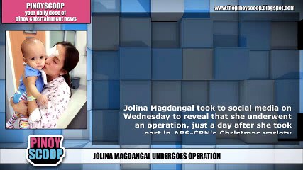 Jolina Magdangal Underwent Operation At St. Luke's Hospital