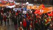 Avocats, notaires, huissiers de justice manifestent contre la loi Macron