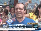 Docentes jubilados de Bolívar exigen reivindicaciones