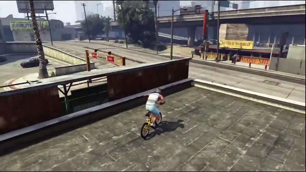 GTA 5 FUNNY BMX FAILS!
