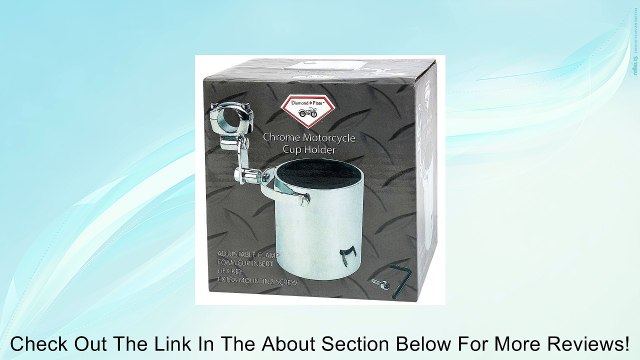 Diamond Plate Chrome Motorcycle Cup Holder Review