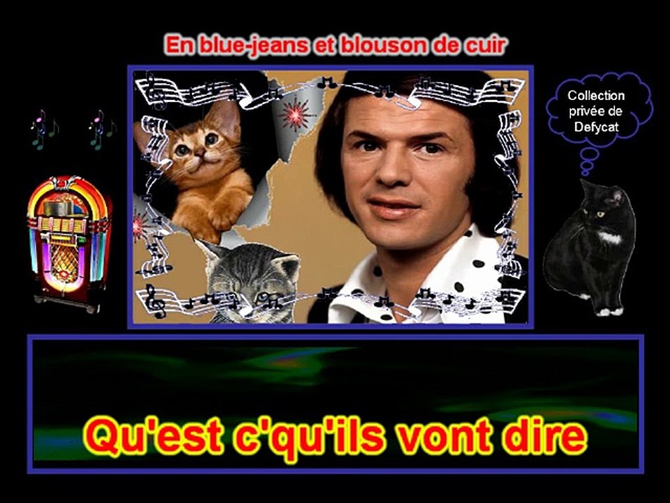 Adamo - En blue-jeans et blouson de cuir.