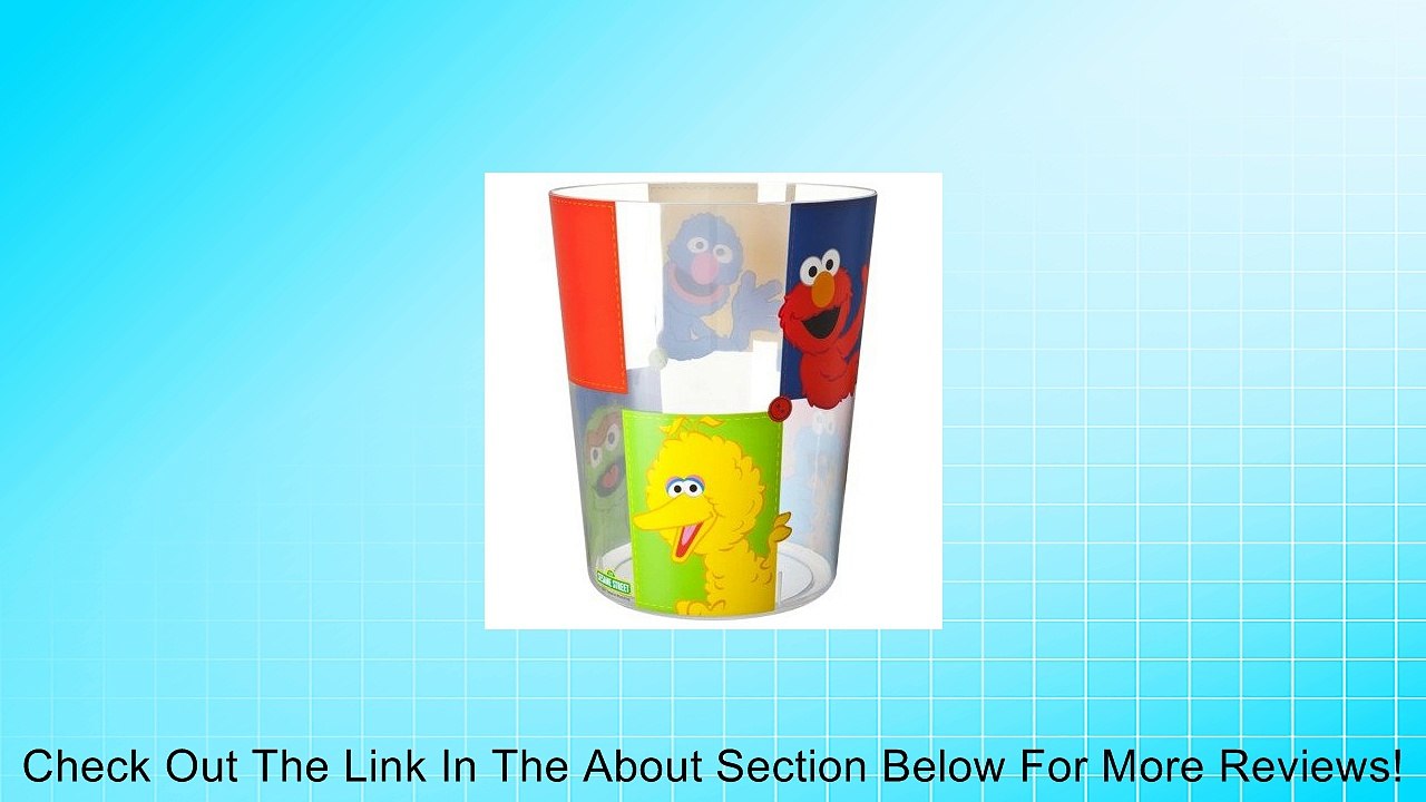 Sesame street "Patchwork" Acrylic Wastebasket Review