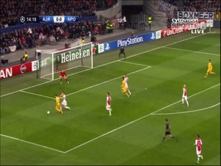 Άγιαξ-ΑΠΟΕΛ Ευκαιρία Εφραίμ 15'