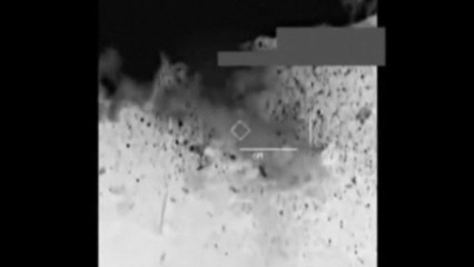 Newly released U.S. military video shows apparent airstrikes against militants in Syria