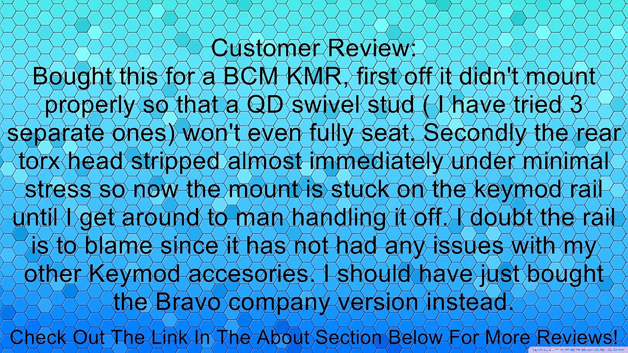 Noveske Qd Direct Attach Sling Mount Review