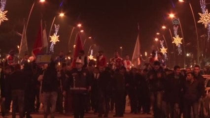 Erzurum Winterfest 2014" - Kortej Yürüyüşü