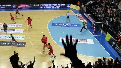 Fin du match Chambéry vs Tremblay - 10/12/2014