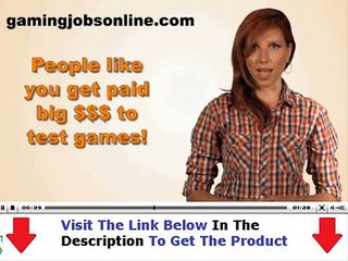 Gaming Jobs Online Don&#39;t Buy Unitl You Watch This Bonus + Discount