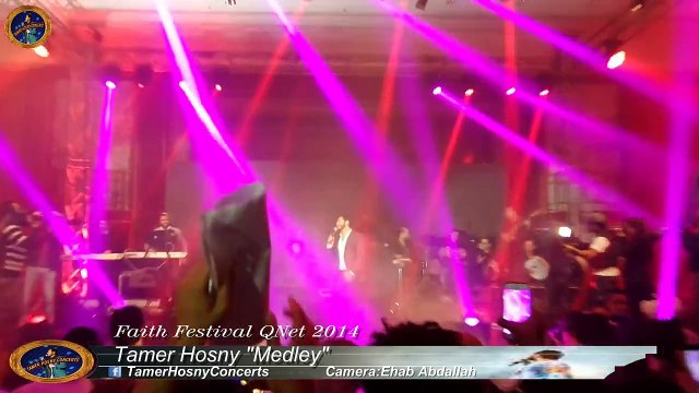 Tamer Hosny Medley - Faith Festival QNet 2014
