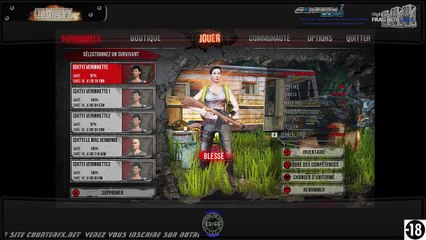 Live pvp sur Infestation entre amis Counterfx