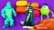 Monsters Inc Play Doh Surprise Eggs Toy Story Lalaloopsy Shopkins Donald Duck Batman Toys FluffyJet