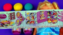 Disney Princess Play Doh Surprise Eggs Disney Frozen Shopkins Mickey Mouse Toy Story Toys FluffyJet