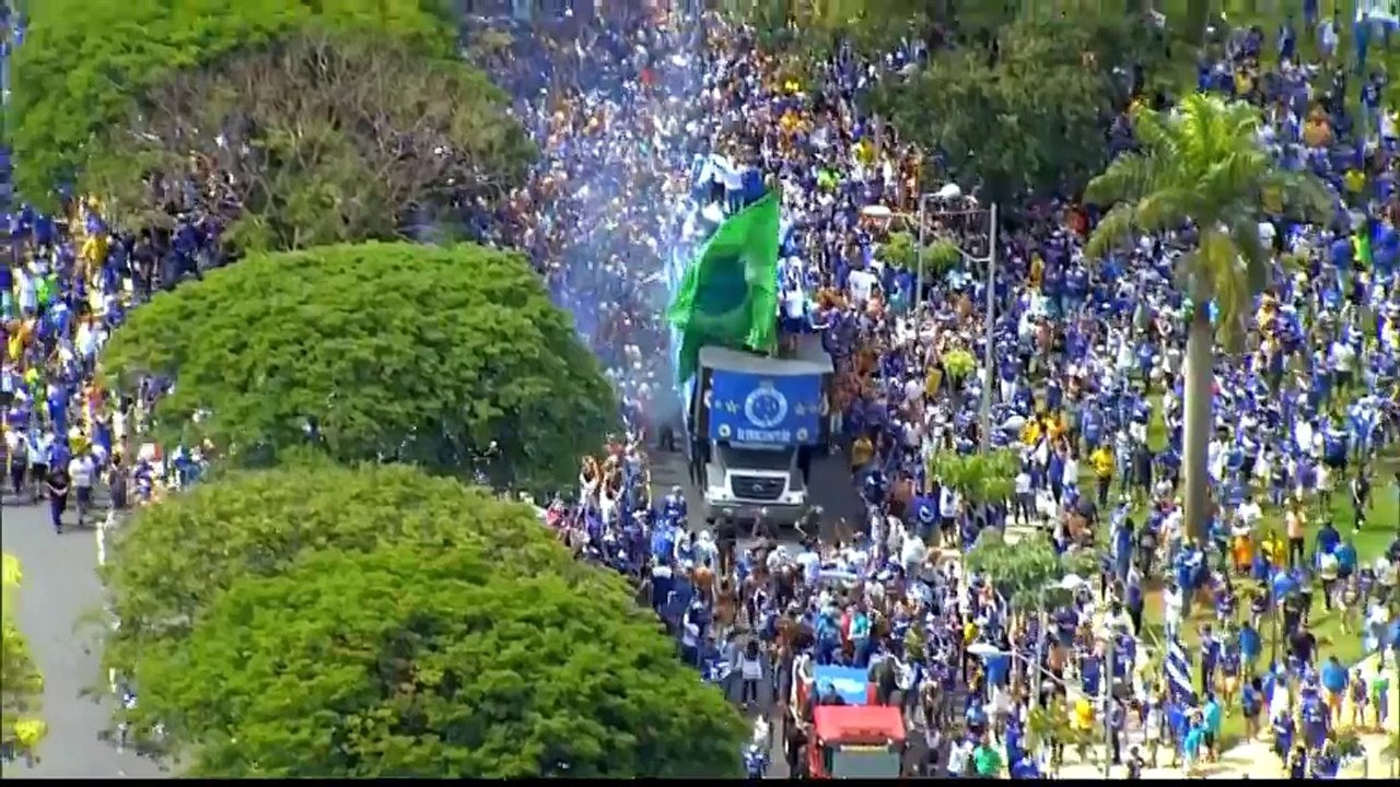 Brasileiro: 70.000 feiern Meister Cruzeiro