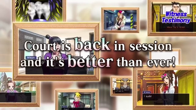 Phoenix Wright : Ace Attorney Trilogy - Lancement du jeu