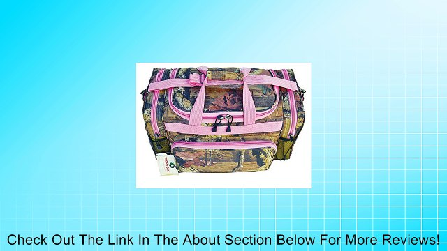 Mossy Oak Pink Camouflage Duffle Bag 20 Luggage Set Review