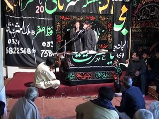 Zakir Ghullam Murtiza Natiki - 14 Muharram 1436 ( 2014 ) - Choti Behk Hafizabad