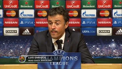 Luis Enrique, tras ganar al PSG