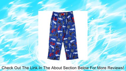 Transformers "Optimus Prime" Blue Pajama Pants 4/5-14/16 (4/5) Review