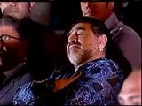 Maradona se queda dormido en un acto oficial mientras Nicolás Maduro lo halagaba