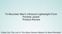 Tri-Mountain Men's Ultracool Lightweight Front Pockets Jacket Review