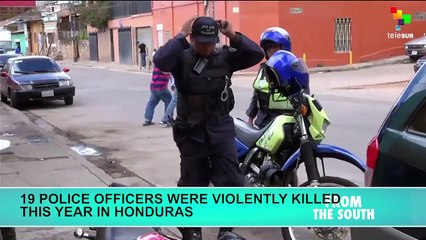 This year 19 police officers were killed in Honduras