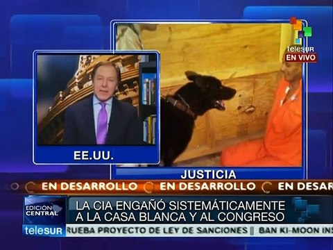 EEUU:CIA ofrecerá rueda de prensa para hablar sobre informe del Senado